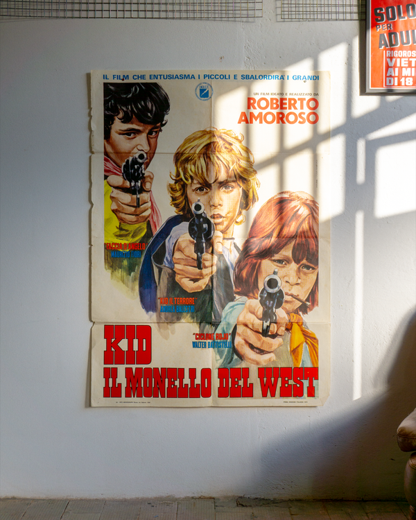 Manifesto Kid Il Monello Del West