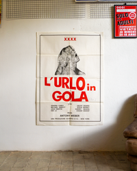 Manifesto L'Urlo In Gola