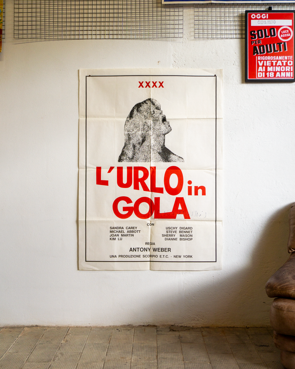 Manifesto L'Urlo In Gola