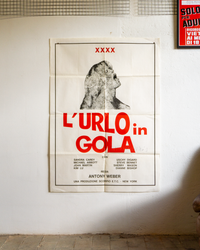 Manifesto L'Urlo In Gola