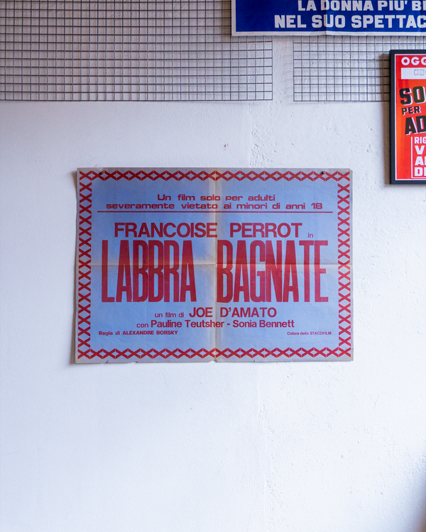 Manifesto Labbra Bagnate