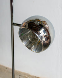 Lampada Piantana Anni '80 Space Age Doppia Luce