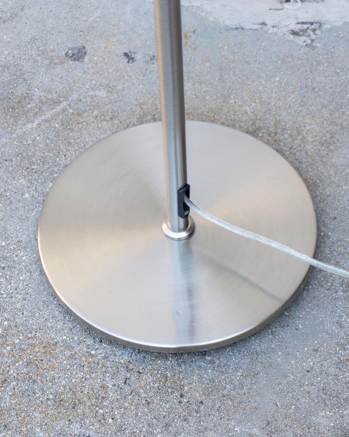 Lampada da terra vintage a forma di lampadina – anni '90