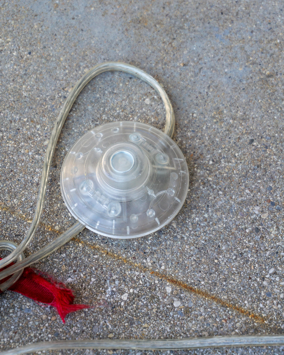 Lampada da terra vintage a forma di lampadina – anni '90
