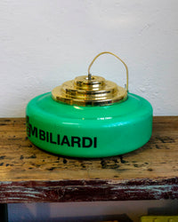 Lampada biliardo verde - 1990