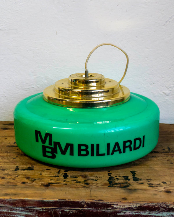 Lampada biliardo verde - 1990