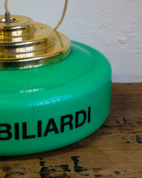 Lampada biliardo verde - 1990