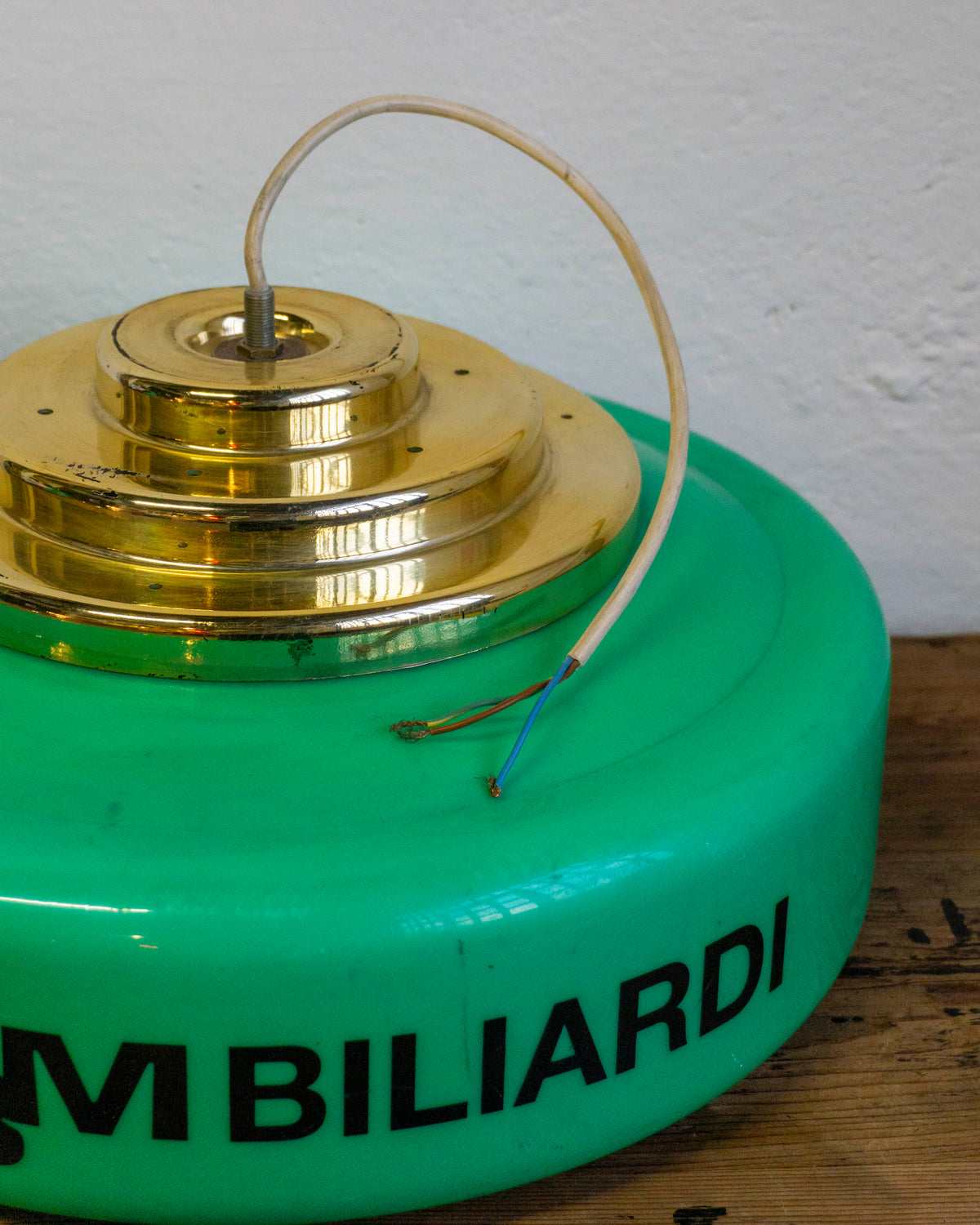 Lampada biliardo verde - 1990
