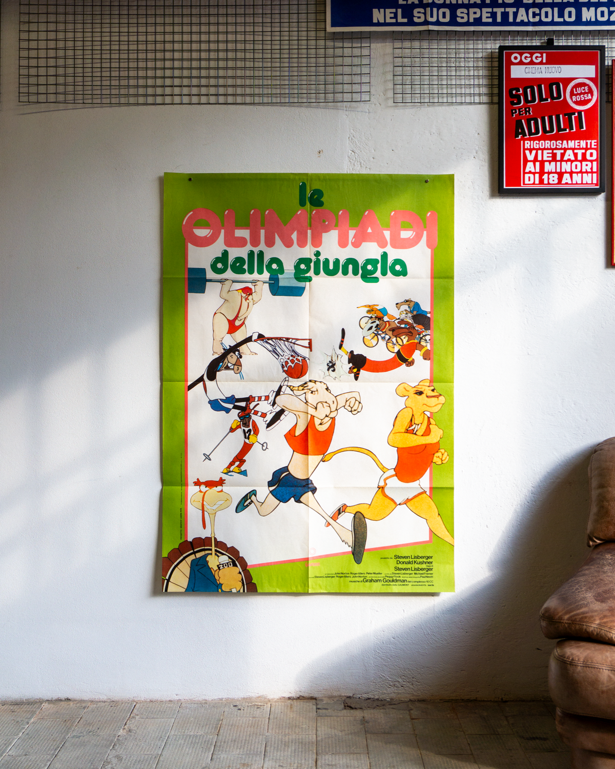 Manifesto Le olimpiadi della Giungla