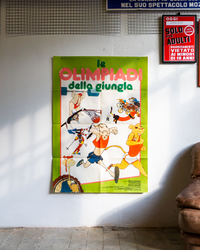 Manifesto Le olimpiadi della Giungla