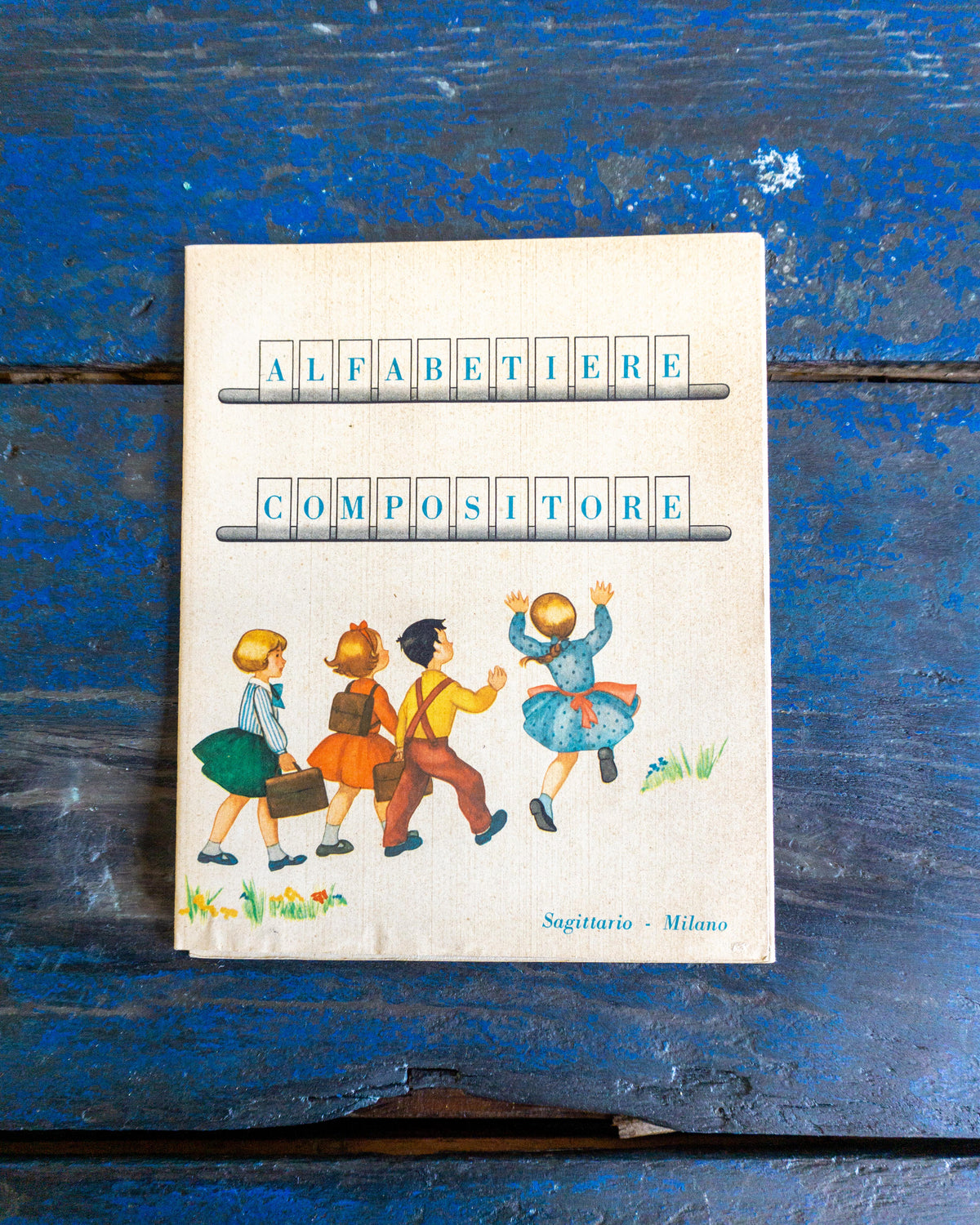 Libretto vintage Alfabetiere Compositori by Sagittario Milano – 1960