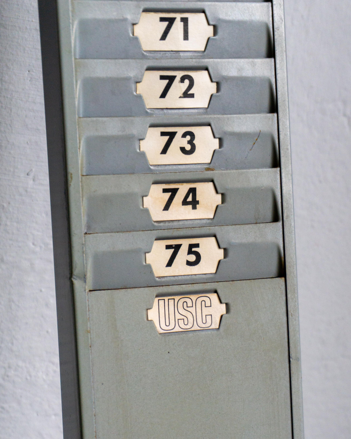 Porta cartellini industriale da lavoro - 1970