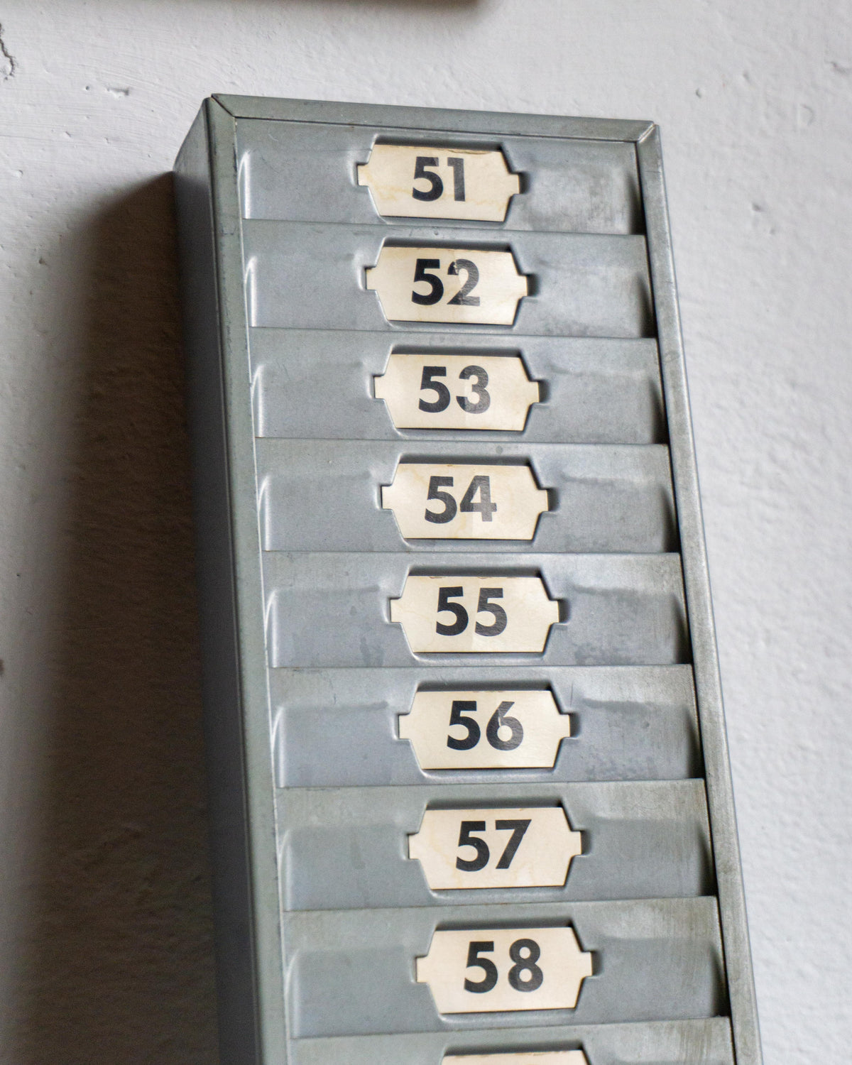 Porta cartellini industriale da lavoro - 1970