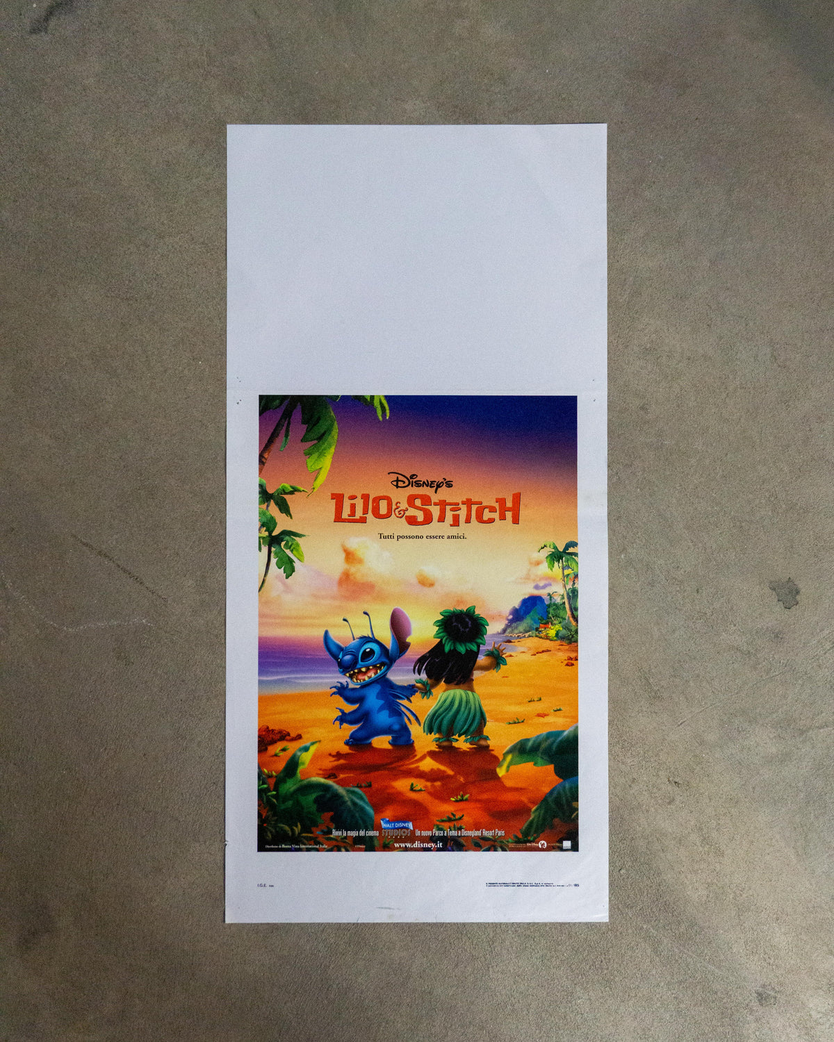 Locandina cinema Lilo & Stitch – Walt Disney (2002)