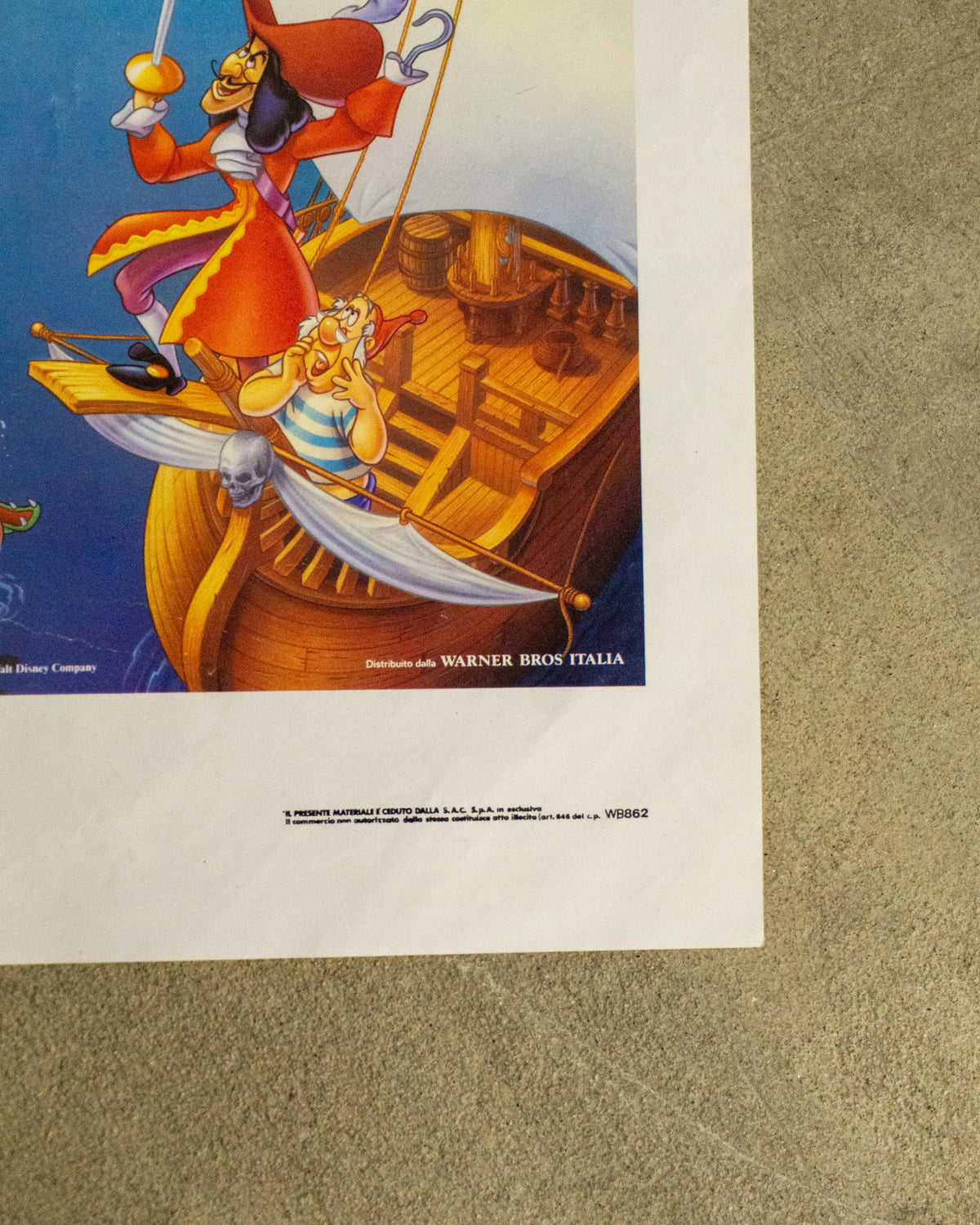 Locandina cinema Le avventure di Peter Pan – Walt Disney
