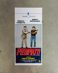 Locandina cinema Piedipiatti – Carlo Vanzina (1991)