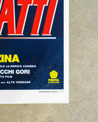 Locandina cinema Piedipiatti – Carlo Vanzina (1991)