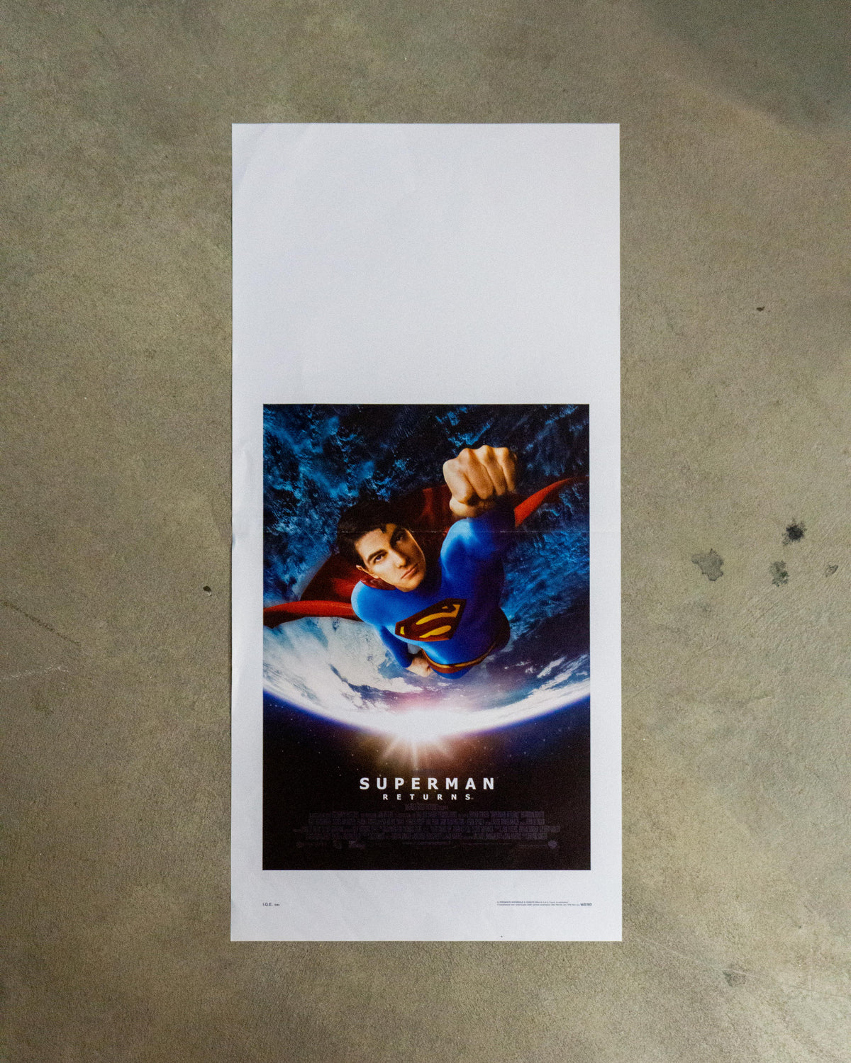 Locandina cinema Superman Returns (2006)