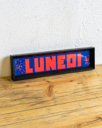 Insegna “Lunedì” da cinema – anni ’70/’80
