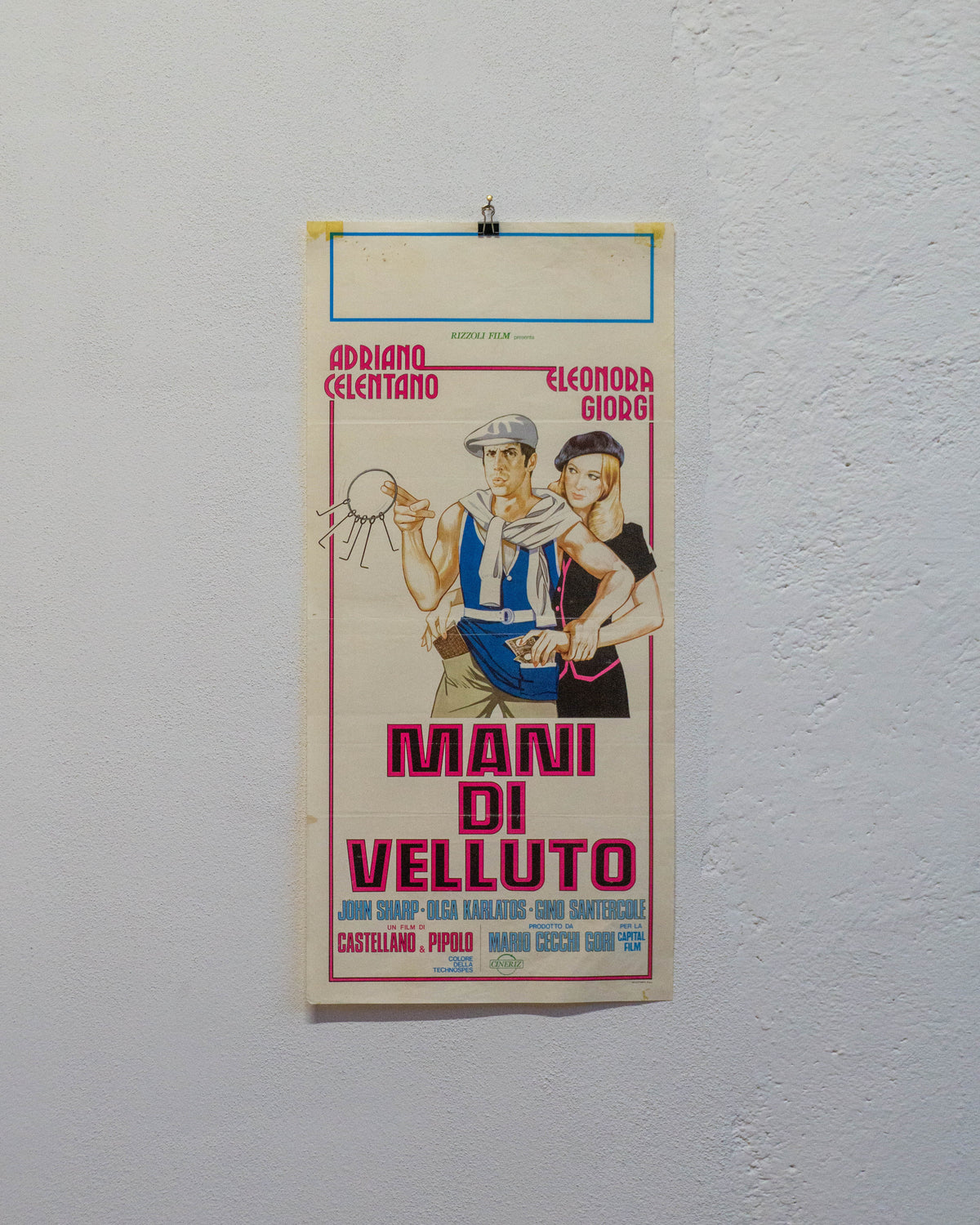 Locandina Mani Di Velluto