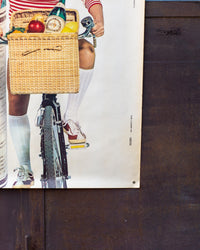 Manifesto pubblicitario vintage Acqua Bracca – anni '70