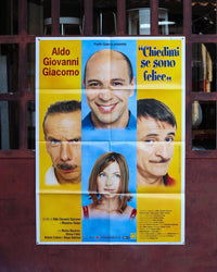 Manifesto cinema Chiedimi se sono felice originale - 2000
