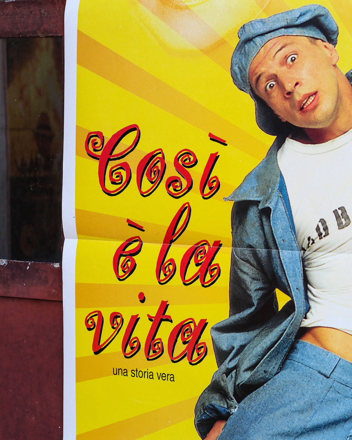 Manifesto cinema Così è la vita – 1998 - DANNEGGIATO