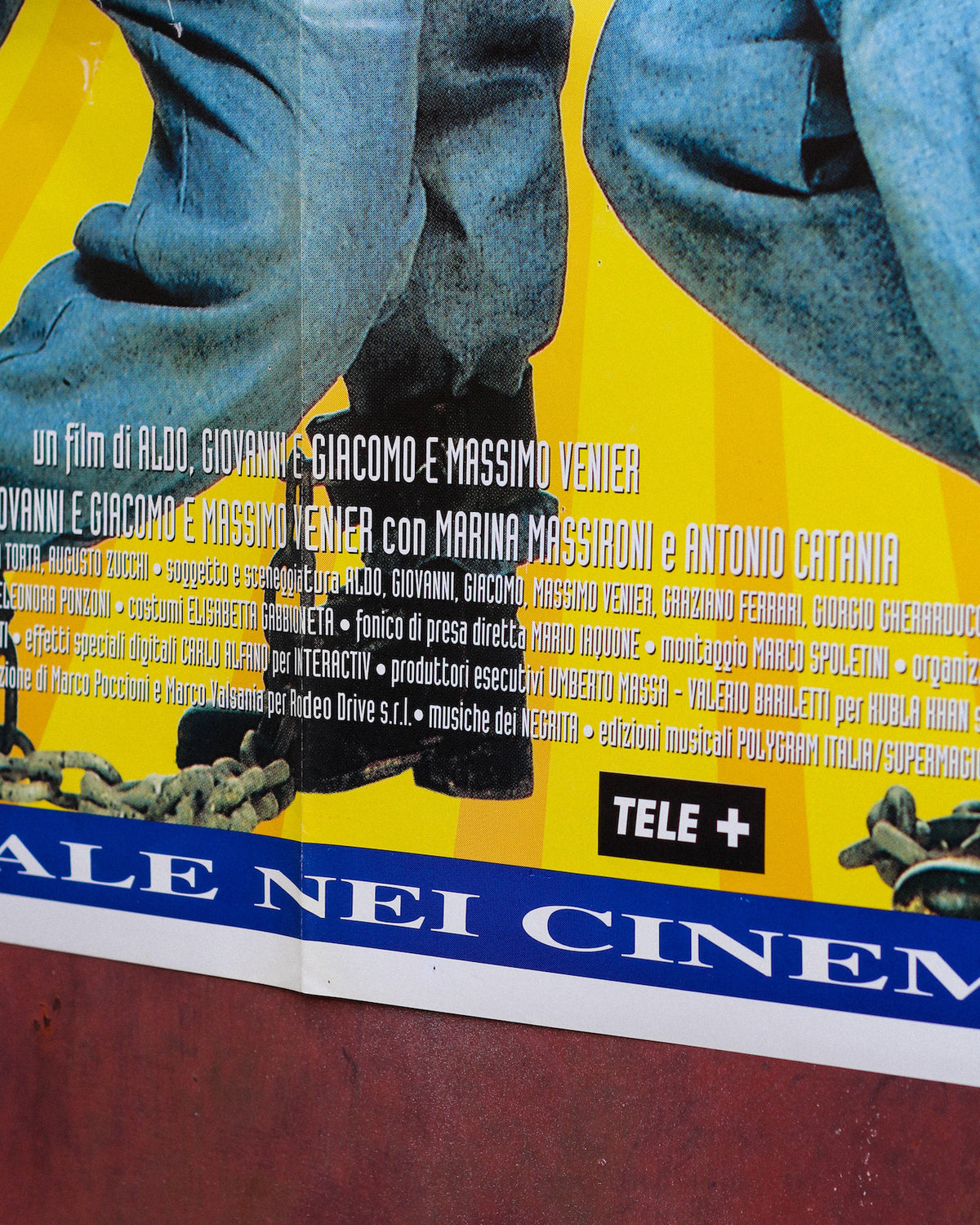 Manifesto cinema Così è la vita – 1998 - DANNEGGIATO