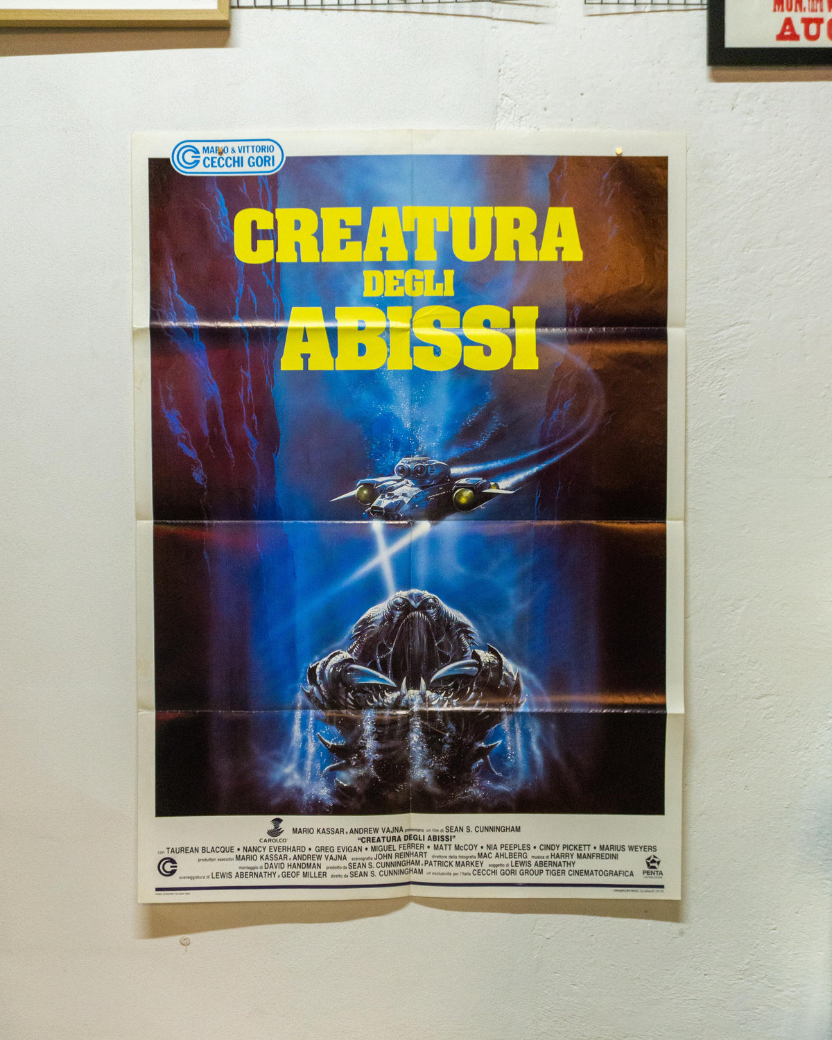 Manifesto Cinema – Creature Degli Abissi