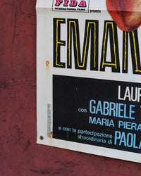 Manifesto cinema Emanuelle in America – 1977