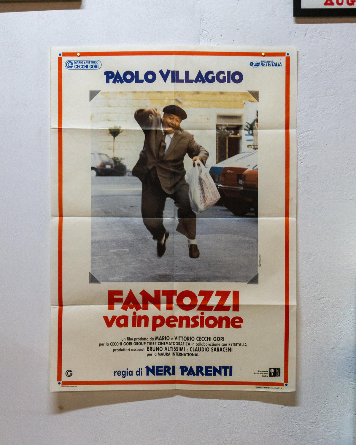 Manifesto Cinema – Fantozzi Va In Pensione