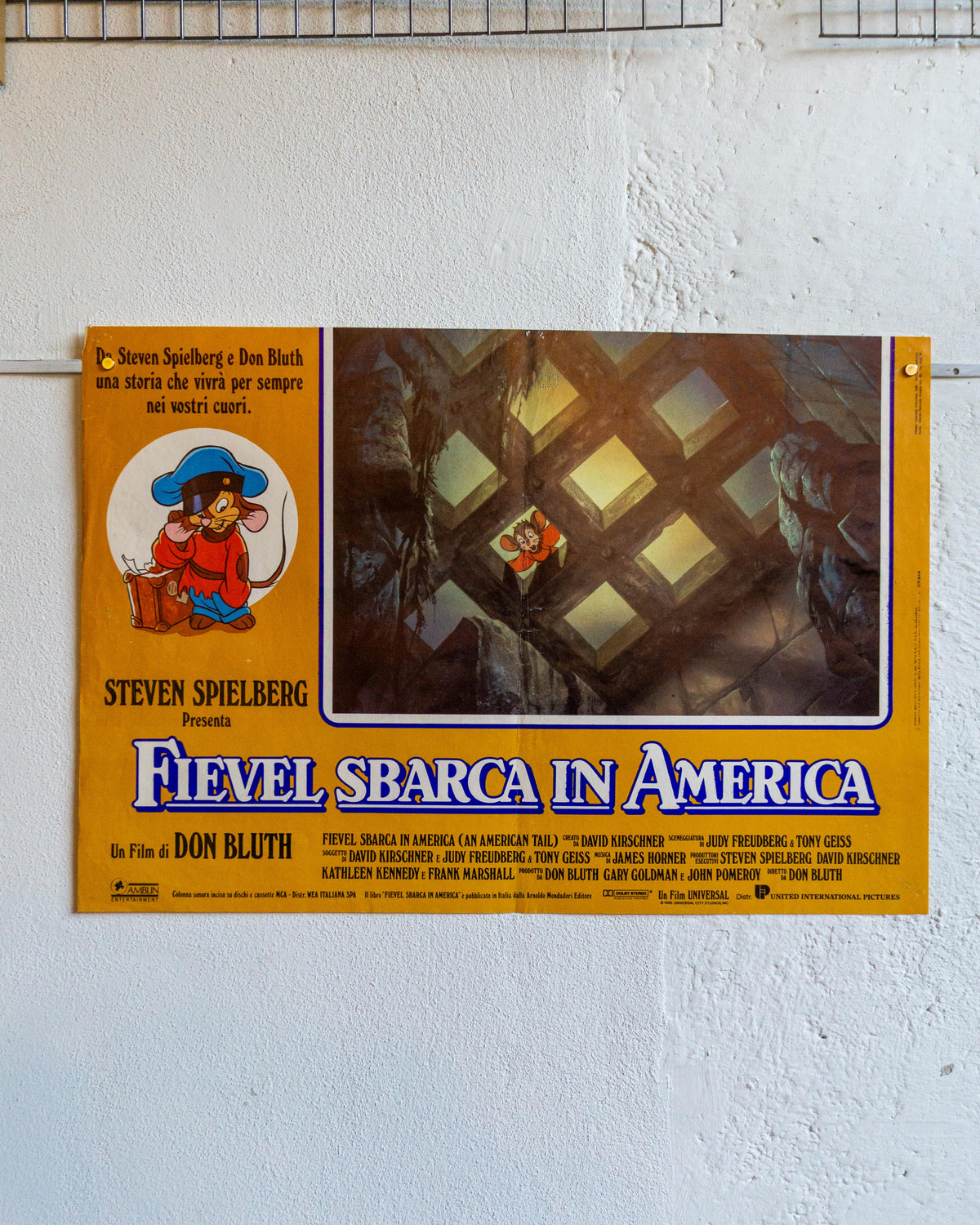 Manifesto Fievel Sbarca In America – Fotobusta (3)