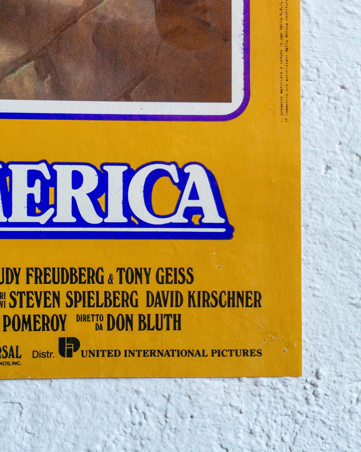 Manifesto Fievel Sbarca In America – Fotobusta (3)