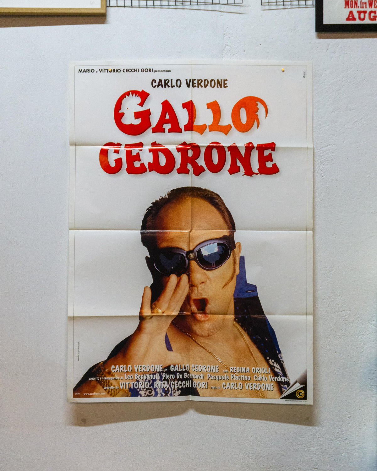 Manifesto Cinema – Gallo Cedrone – Verdone