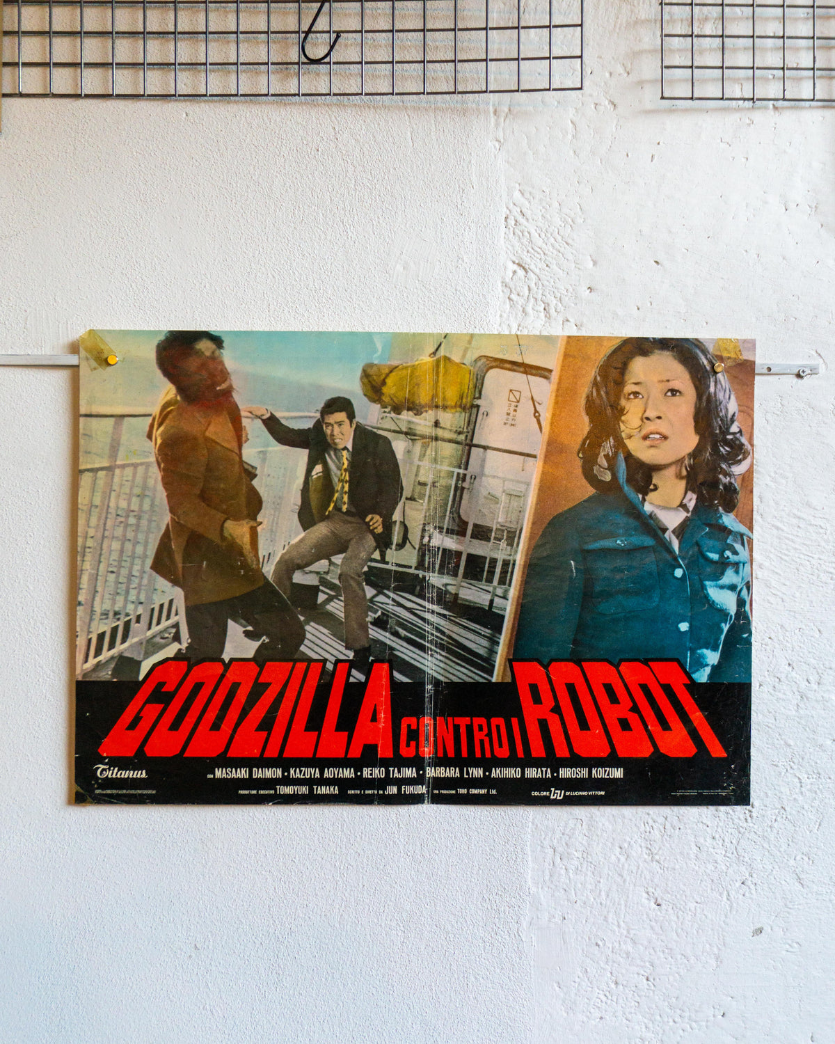 Manifesto Godzilla Contro I Robot – Fotobusta
