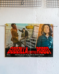 Manifesto Godzilla Contro I Robot – Fotobusta