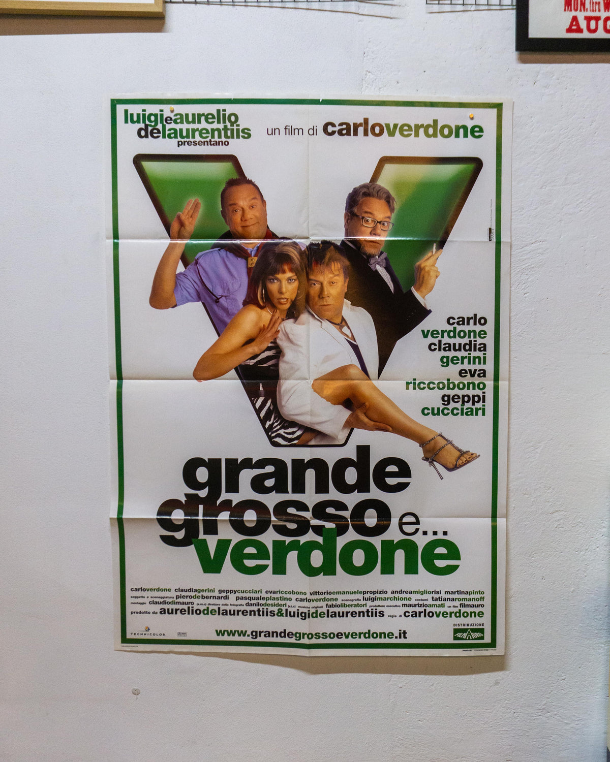 Manifesto Cinema – Grande E Grosso Verdone