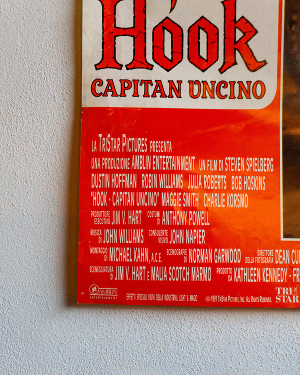 Manifesto Hook Capitan Uncino – Fotobusta