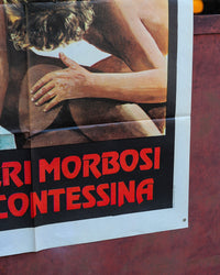 Manifesto cinema I desideri morbosi di una contessina – 1979