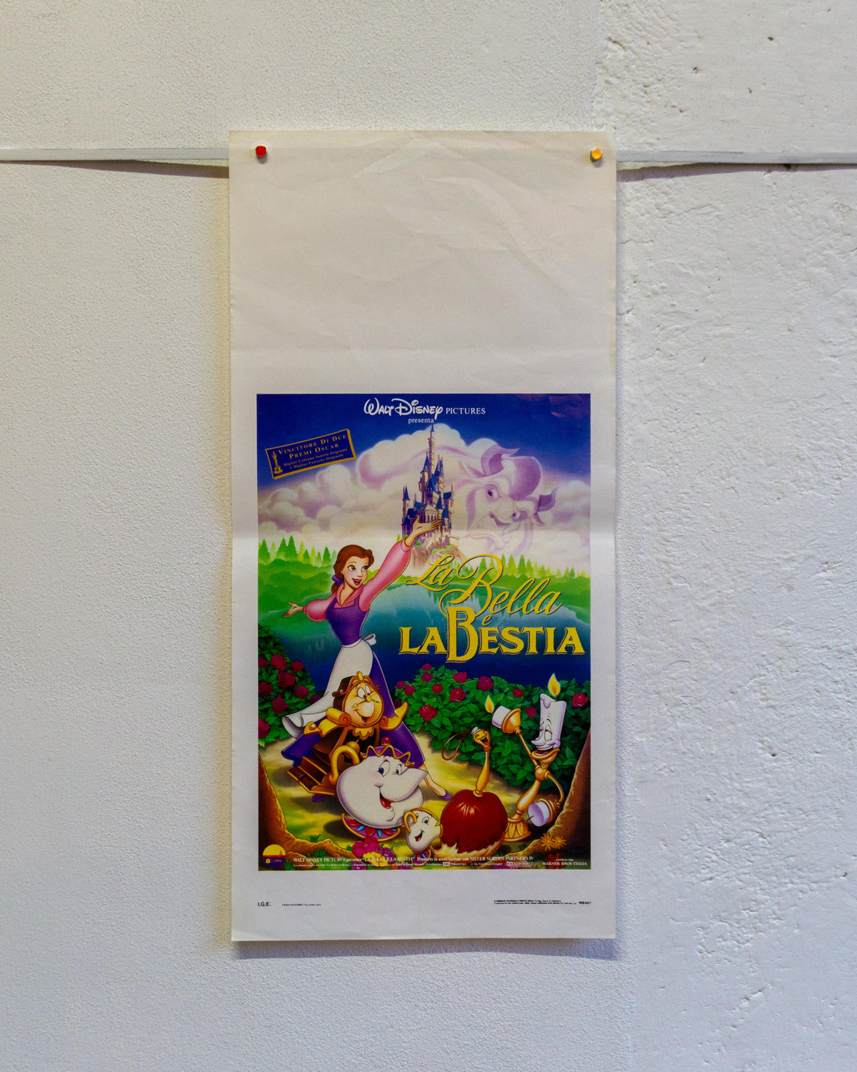 Locandina La Bella E La Bestia Disney – Italia