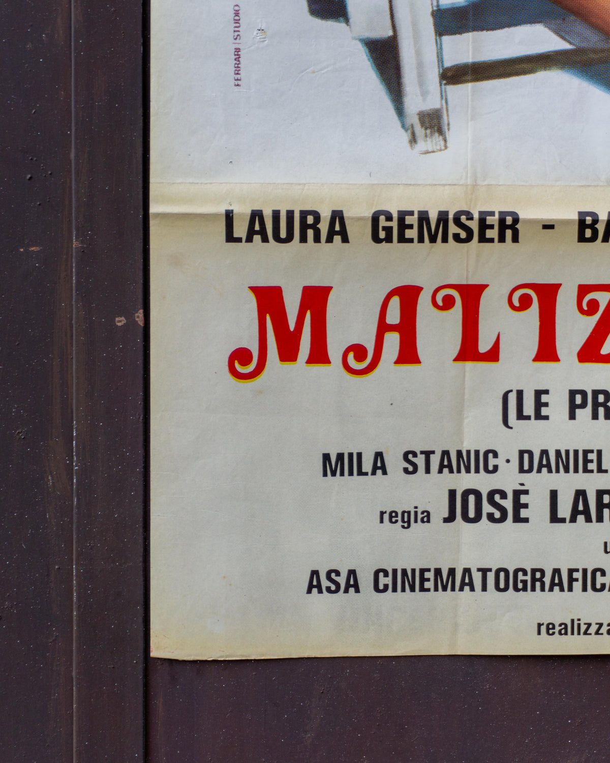 Manifesto Cinema Malizia erotica – 1979
