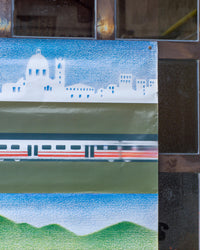 Manifesto vintage Brescia “Avanti c'è Metrobus” – anni '80