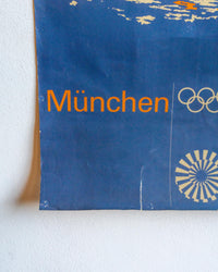 Manifesto originale Olimpiadi Monaco 1972 – Nuoto