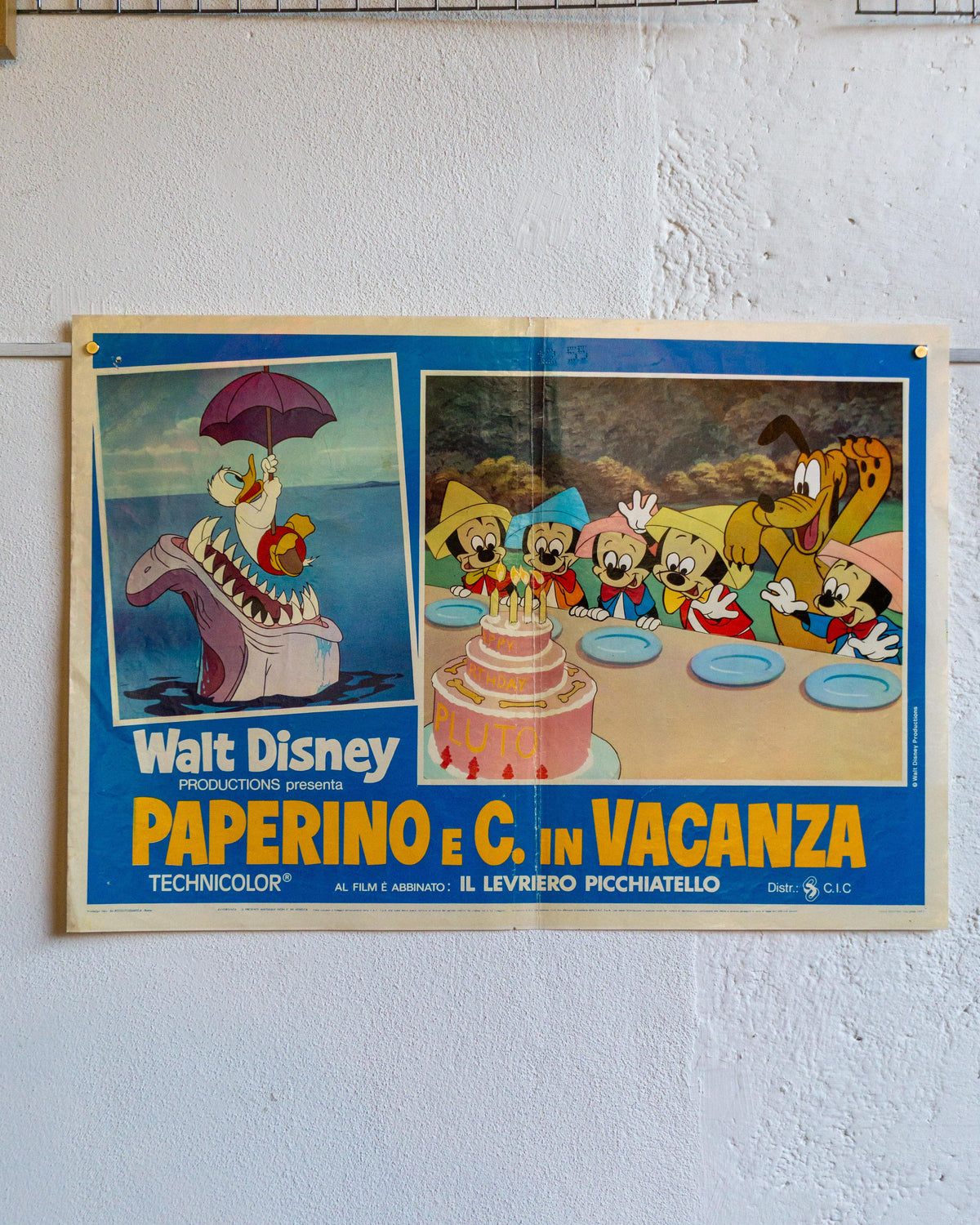 Manifesto Paperino & C. In Vacanza – Fotobusta (2)
