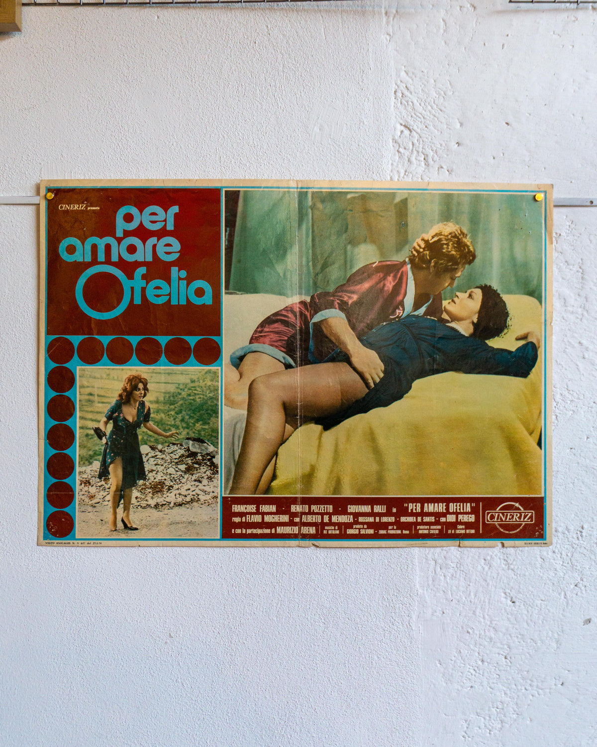 Manifesto Per Amare Ofelia – Fotobusta (2)