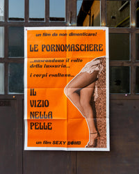 Manifesto Cinema Le pornomaschere