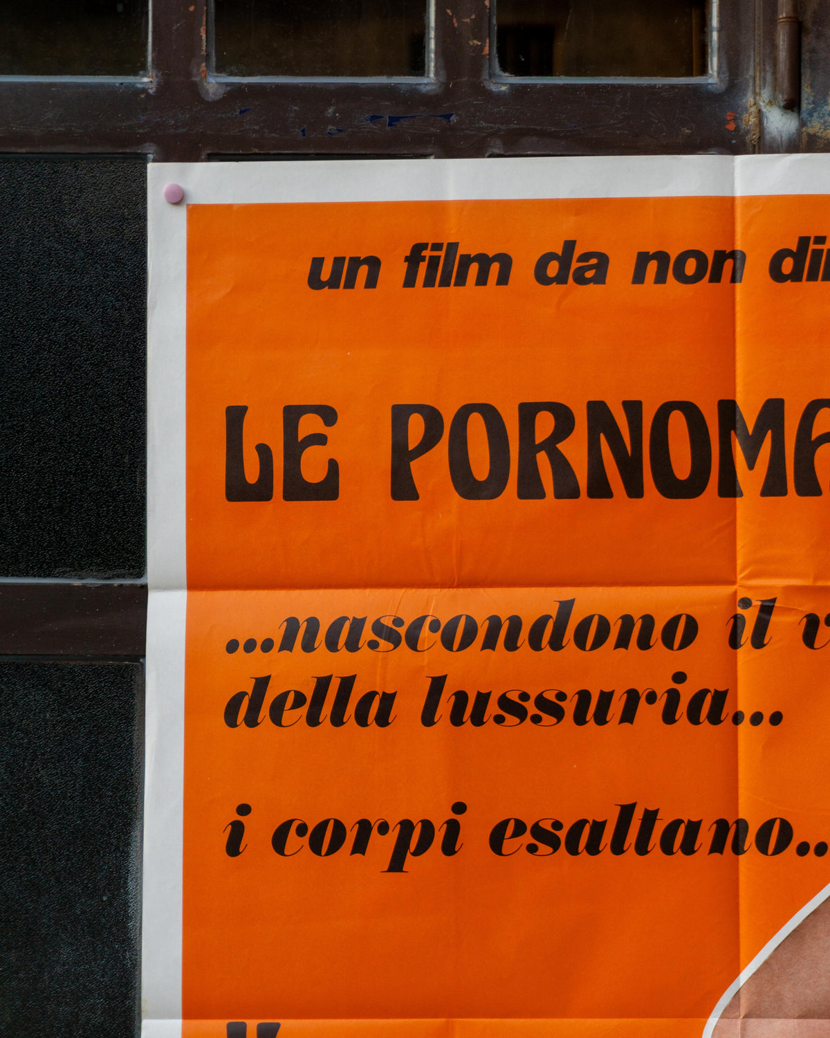 Manifesto Cinema Le pornomaschere