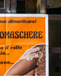 Manifesto Cinema Le pornomaschere