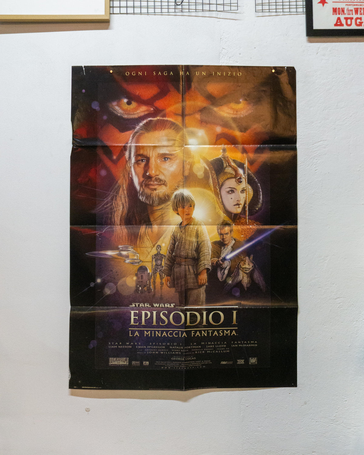 Manifesto Cinema – Star Wars Ep. 1 – La Minaccia Fantasma