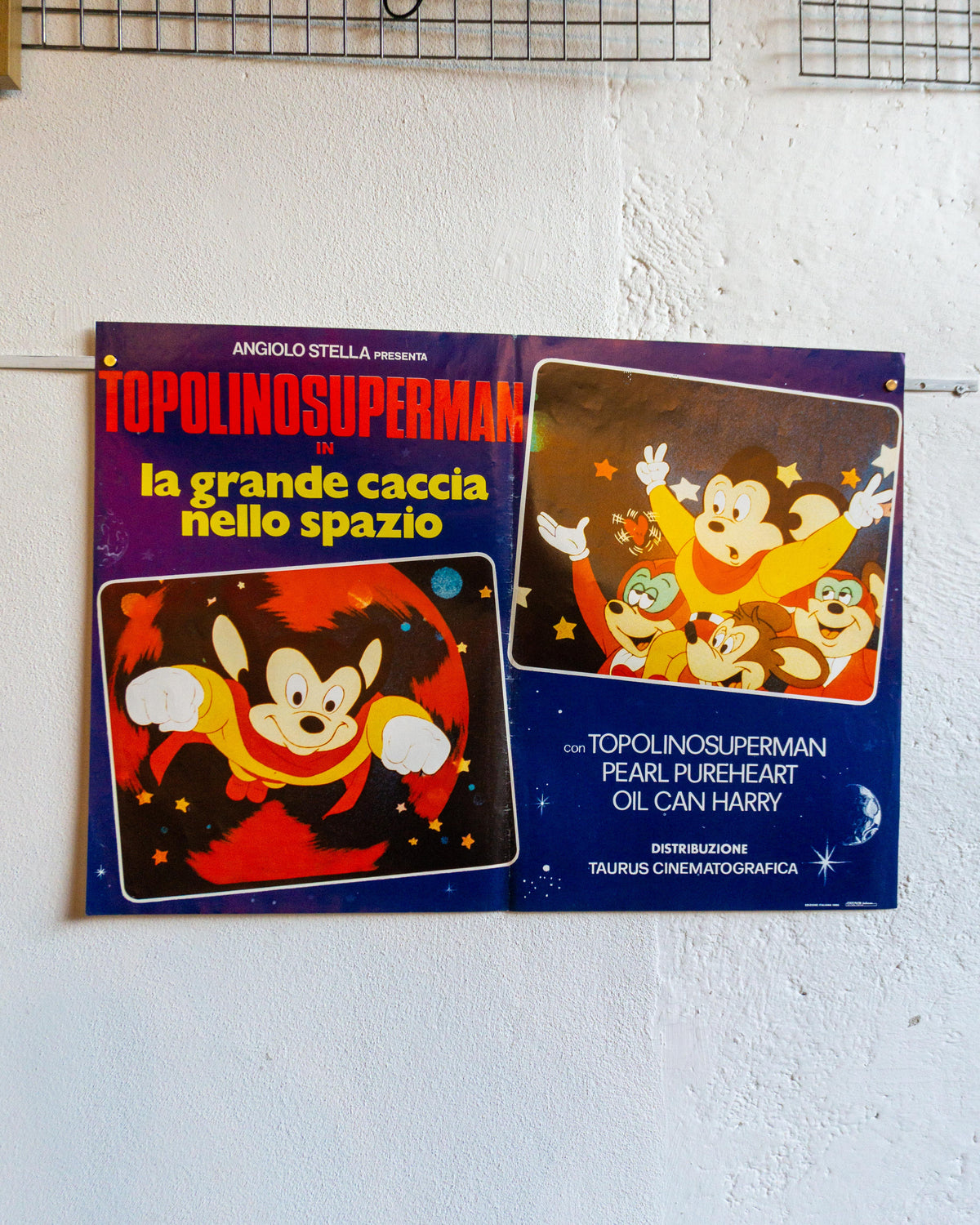 Manifesto Topolino Superman – Fotobusta (1)